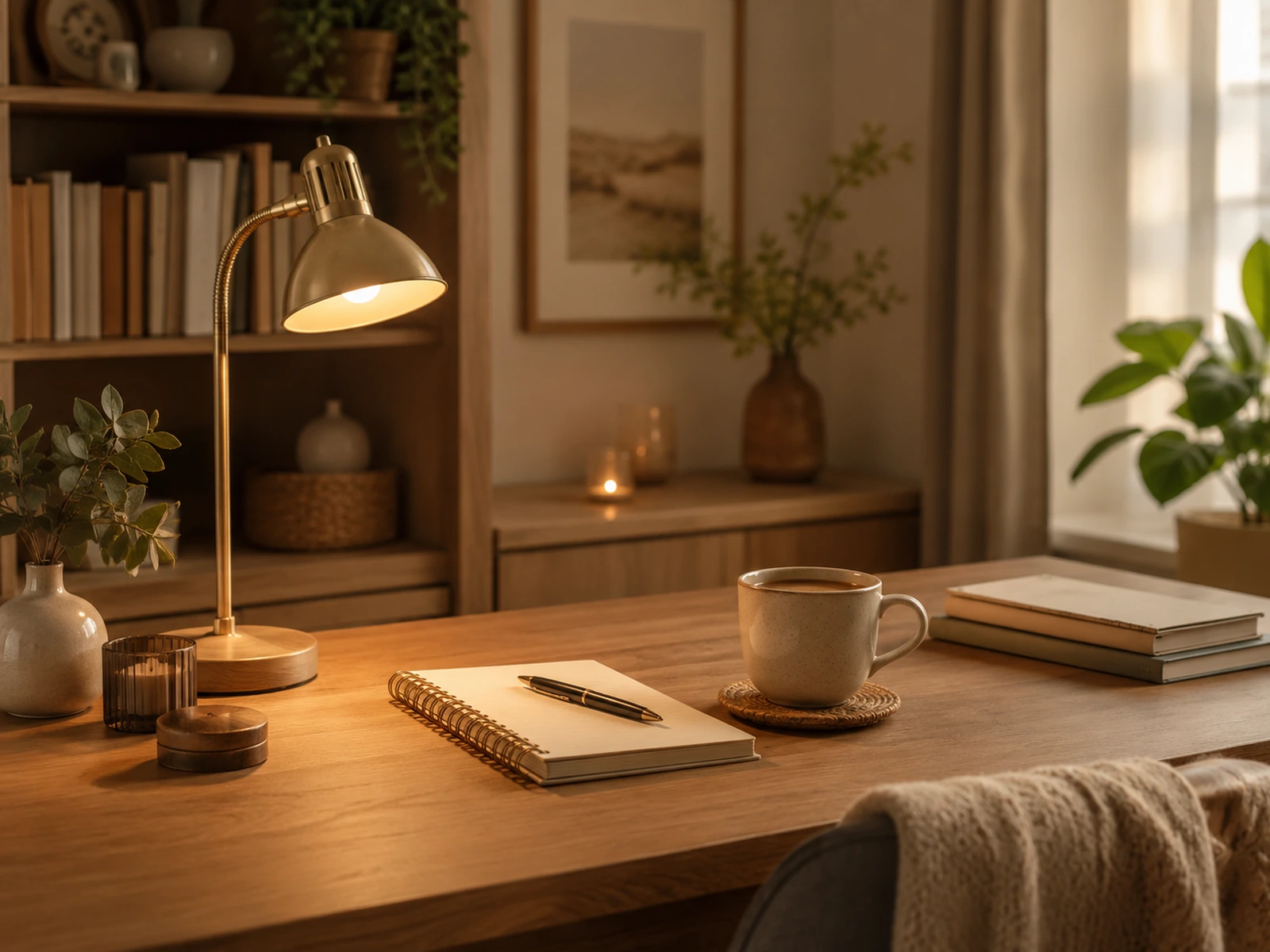 Desk reset